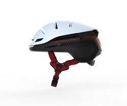 Livall Evo21 Snow LED cykelhjälm